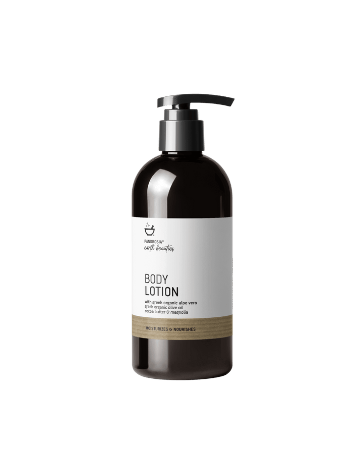 Body lotion bottle with pump