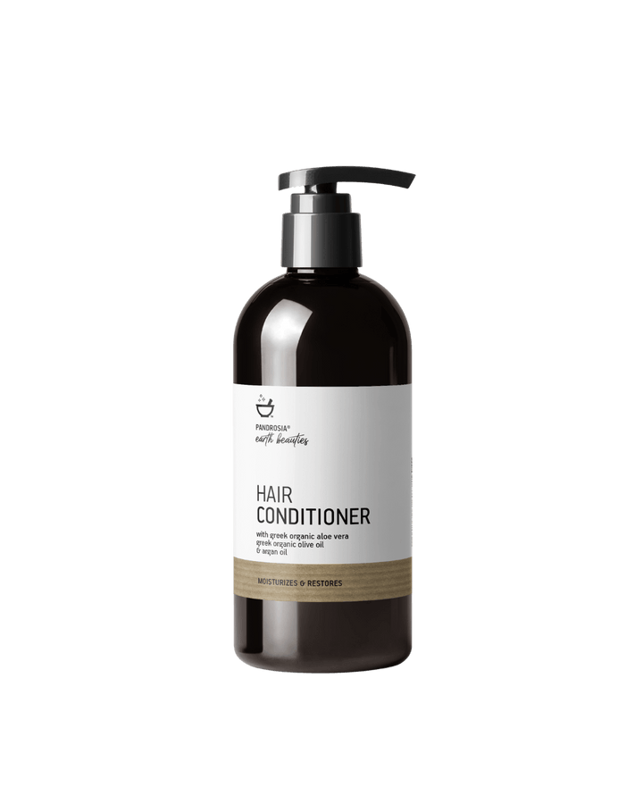 Hair conditioner bottle with pump