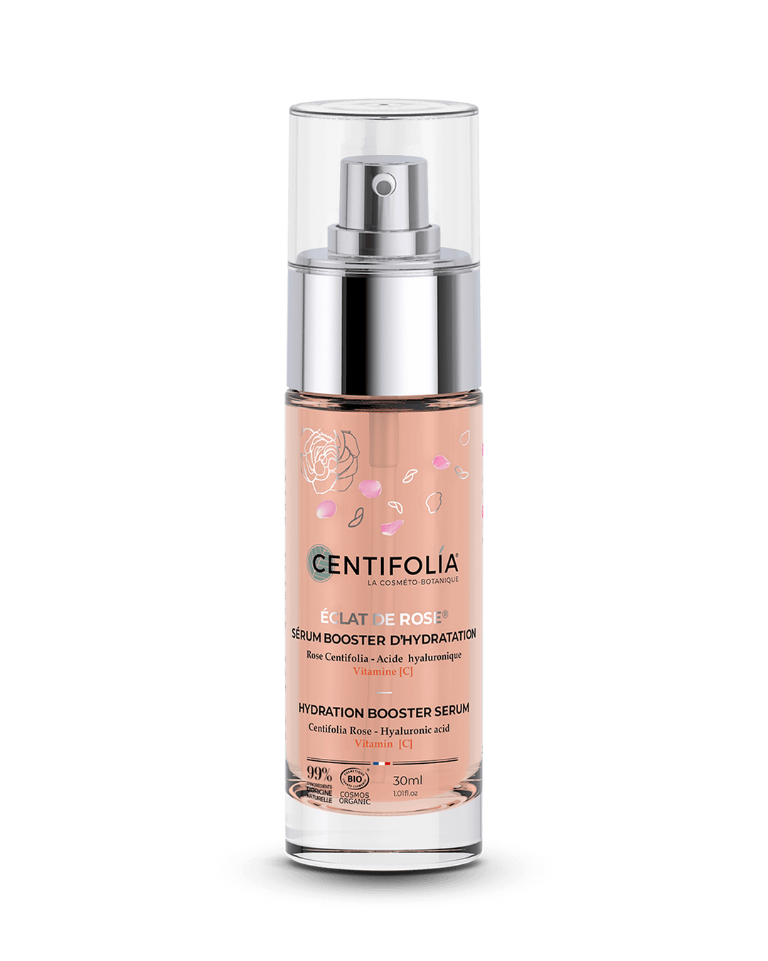 Centifolia hydration booster serum bottle