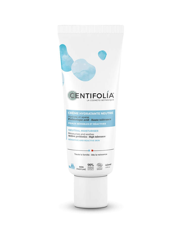 Tube of Centifolia neutral moisturizer