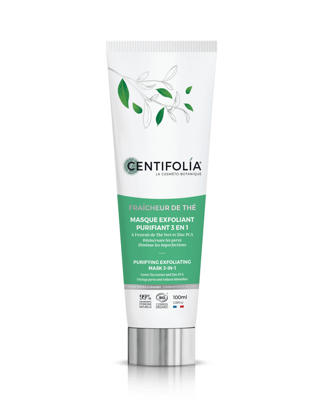 Centifolia purifying exfoliating mask tube