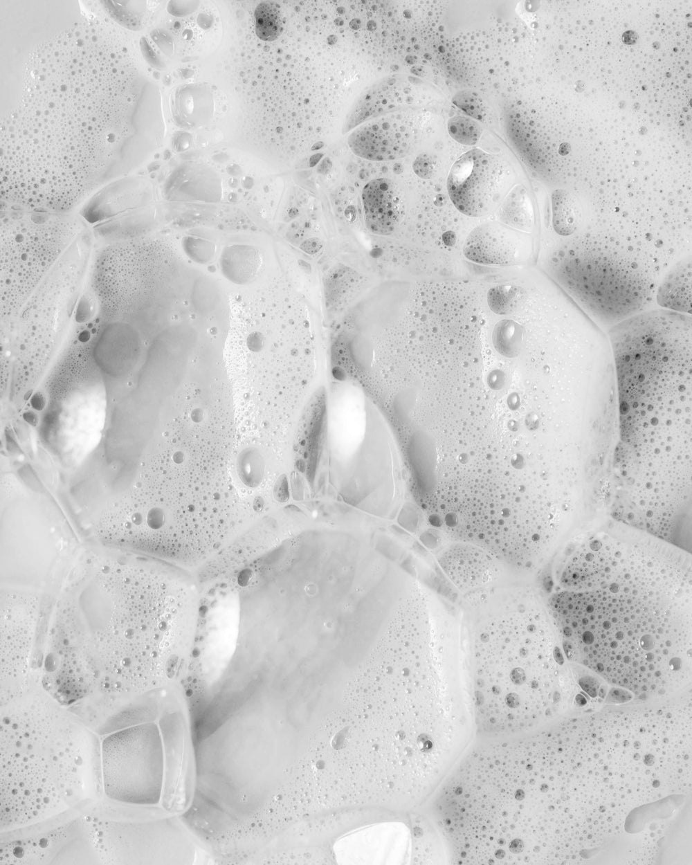 Swatch of foamy Shower Gel