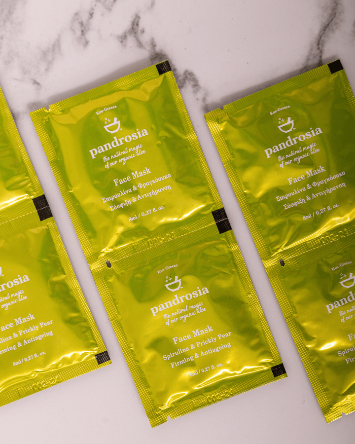 Spirulina &amp; Prickly Pear Face Mask, Firming &amp; Age-Defying
