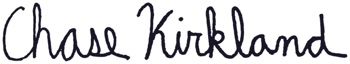 Chase Kirkland's handwritten signature